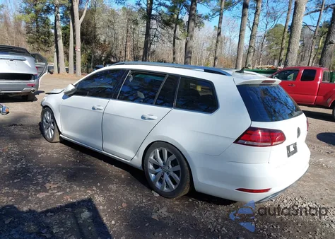 2018 Volkswagen Golf Sportwagen Tsi Sel из США, поврежденный, VIN 3VWL17AU9JM762159